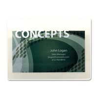 Smead Self-Adhesive Poly Pocket, Business Card Size, Clear, 5 per Pack (68155)