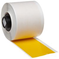 Brady PTL-43-439-YL TLS 2200 and TLS PC Link 1.9" Width x 50' Height, B-439 Permanent Vinyl, Matte Finish Yellow Label