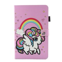 ESSTORE Cases for Galaxy Tab A 10.1" / T580 / T581 / T585 - Ultra Slim Lightweight Multi Function Leather Case for Samsung Galaxy Tab A 10.1" / T580 / T581 / T585 [Auto Wake/Sleep][Cute Unicorn-1]