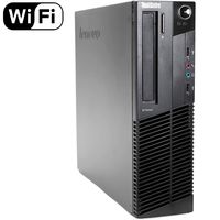 Lenovo ThinkCentre M82 Desktop - Intel Core i5-3470 up to 3.6GHz, 16GB DDR3, 128GB SSD, DVD, Windows 10 Professional (Renewed)