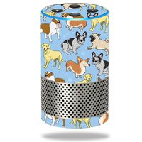 MightySkins Skin Compatible with Amazon Echo (2nd Gen) - Puppy Party | Protective, Durable, and Unique Vinyl Decal wrap Cover | Easy to Apply, Remove, and Change Styles | Made in The USA