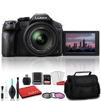 Panasonic Lumix DMCFZ300 Point and Shoot Digital Camera DMC-FZ300K - Bundle Kit with Carrying Bag + 32GB SDHC Memory Card + Lens Filter Kit and More