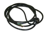 Interpower 86410040 North American Angled NEMA 5-15 Power Cord, Angled 5.15P Plug Type, Black Plug Color, Black Cable Color, 13A Amperage, 125VAC Voltage, 3.05m Length