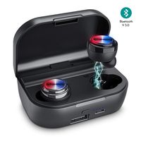 Bluetooth Headphones V 5.0, Ownta Wireless Earbuds with Multi-Function Charging Case,TWS Sports Headsets CVC 8.0 Built in Mic for iPhone Xs X 8 7 6 Plus/Samsung Android Smartphone/iPad