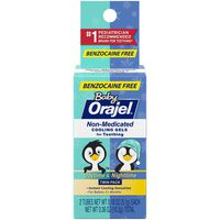 Orajel Baby Daytime & Nighttime Non-medicated Cooling Gels for Teething, 2 Tubes, 0.18 Oz Each