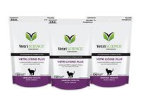 VetriScience Laboratories - Vetri Lysine Plus, 120 Bite Sized Chews, 3 Pack