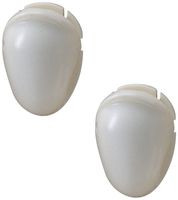 Officemate OIC Cubicle Clips, 4 in a Pack, White (30164)