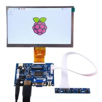 GeeekPi 7 inch 1024 x 600 HDMI Screen LCD Display with Driver Board Monitor for Raspberry Pi