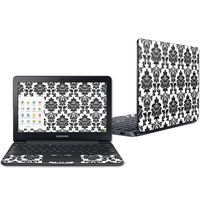 Mightyskins Skin Compatible with Samsung Chromebook 3 11.6" - Vintage Damask | Protective, Durable, and Unique Vinyl Decal Wrap Cover | Easy to Apply, Remove, and Change Styles | Made in The USA