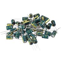 uxcell Aluminum Radial Electrolytic Capacitor Low ESR Green with 1000UF 10V 105 Celsius Life 3000H 8 x 12 mm High Ripple Current,Low Impedance 50pcs