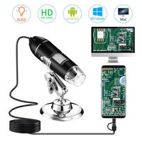 USB Digital Handheld Microscope, STPCTOU 40 to 1000x Magnification Endoscope 8 LED Mini Camera with OTG Adapter and Metal Stand Compatible with Mac Window 7 8 10 Android Linux