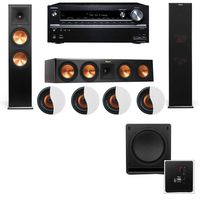 Dolby Atmos 3.1.4 Klipsch RP-280F Tower Speakers SW-112 with TX-NR838