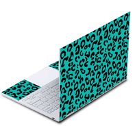 MightySkins Skin Compatible with Google Pixelbook - Teal Leopard | Protective, Durable, and Unique Vinyl Decal wrap Cover | Easy to Apply, Remove, and Change Styles | Made in The USA
