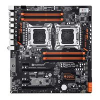 Huananzhi X79-8D Motherboard Dual CPU LGA 2011 E5 2689 2670 V2 DDR3 1333/1600/1866MHz 256GB M.2 NVME SATA3 USB3.0 E-ATX