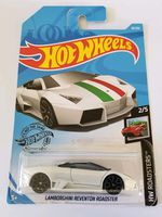 Hot Wheels 2019 HW Roadsters Lamborghini Reventon Roadster 18/250, White