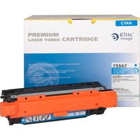 Elite Image Remanufactured Toner Cartridge Replacement for HP CE251A ( Cyan )