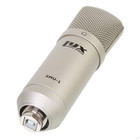 LyxPro SMU-1 Large Diaphragm USB Studio Condenser Microphone - Includes Stand Mount Clip and Cable