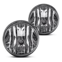 Fog Lights For GMC Sierra 1500 2007-2013 Sierra 2500 3500 2007-2014 (OE Style Clear lens w/ 5202 PS 12V 37.5W Bulbs)