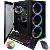 CUK Stratos Micro Gaming PC (Liquid Cooled Intel Core i9-9900K, NVIDIA GeForce RTX 2080 Ti, 32GB RAM, 1TB NVMe SSD + 2TB, 750W Gold PSU, Z390 Motherboard) Best Tower Desktop Computer for Gamers