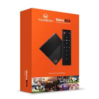 VANKYO MatrixBox X95 Max 4K Android 9.0 TV Box, Ultra HD 4GB RAM 32GB ROM TV Streaming Player w/Amlogic S905X2 64 Bits Quad Core Processor, H.265/2.4G/5GHz WiFi/USB3.0/BT4.2 Supported