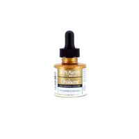 Dr. Ph. Martin's IRID10OZS11R Iridescent Calligraphy Color (11R) Ink Bottle, Copper Plate Gold
