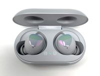 Samsung Galaxy Buds 2019, Bluetooth True Wireless Earbuds (Wireless Charging Case Included), (International Version) (Silver (Aura))