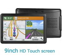 GPS Navigation for Car - 9 inch HD car GPS Navigator Capacitive Big Touchscreen, Real Voice Voice Turn Indication Reminder Navigation System, Provide Free Lifetime map Update