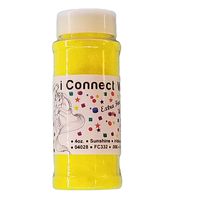 Sunshine, Extra Fine Iridescent Glitter 1/128, 4oz Shaker Bottle