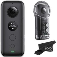 Insta360 ONE X 360 Camera with 5.7K 4K 3K Video and 18MP Photos - Bundle Includes Underwater Dive Housing (2 Items) - Waterproof Up to 30 Meters Diving Depth