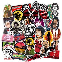 MOQIAN Movie Laptop Stickers 50pcs, Classic Kids/Teen Vinyl Computer Waterproof Water Bottles Travel Case Skateboard Luggage Decal Graffiti Patches Decal