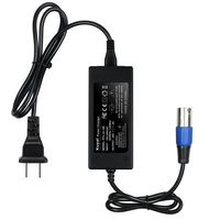 Kuyal 24V 2A Battery Charger for Go-Go Elite Traveller Plus HD, Drive Medical Scout Scooter Power Supply, Schwinn Bladez Mongoose IZIP Adapter