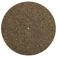 Turntable Slip Mat Rubber Cork - Anti Static 1/8 Thick Vinyl Record Player Slipmat by Record-Happy. A Basic and Defining Upgrade for The Demanding Audiophile. Improves Sound Quality and Reduces Noise