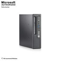 HP EliteDesk 800 G1 Computer PC, Intel Quad Core i5-4570s up to 3.6GHz, 8GB DDR3, 512GB Solid State SSD, DVD, VGA, DP, Windows 10 Pro 64 Bit-Multi-Language Supports English/Spanish/French(Renewed)