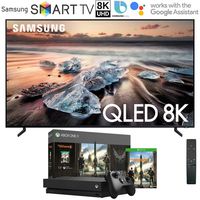 Samsung QN65Q900RB 65" Q900 QLED Smart 8K UHD TV (2019 Model) with Microsoft Xbox One X 1TB Console Bundle