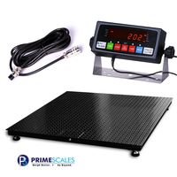 Prime Scales 10000x1lb Floor Scale | Pallet Scale with SFL Indicator (48"x48")