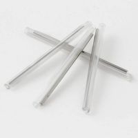 Pier Telecom Fiber Optic Fusion Splice Protection Sleeves 60mm Heat Shrink Transparent Tube - 400 Pack