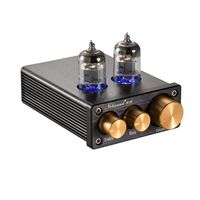 Nobsound NS-10P Mini Vacuum Tube Preamp Audio Hi-Fi Stereo Pre-Amplifier Treble & Bass Control