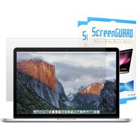 TOP CASE - (Sets of 2) Ultra-Clear High Definition (HD) Clear LCD Screen Guard for Old Generation MacBook Pro 15" with Retina Display Model: A1398 - Glossy Clear