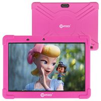 Contixo 10 Inch Kids Learning Tablet Android 9.0 16GB WiFi 8MP Web Camera Preloaded Looney Tunes Education Apps for Children Toddlers Parental Control Kid-Proof Case