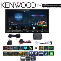 Sound of Tri-State Kenwood DMX906S 6.95" WVGA Digital Multimedia Receiver + Kenwood KNA-SPM100 with Lanyard Bundle