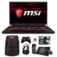 MSI GS75 Stealth-247 (i7-9750H, 32GB RAM, 2X 512GB NVMe SSD, RTX 2080 8GB, 17.3" Full HD 144Hz 3ms, Windows 10 Pro) VR Ready Gaming Notebook