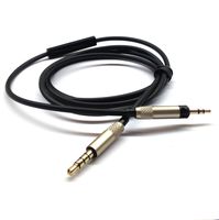 NEW NEOMUSICIA Replacement Cable Compatible with Sennheiser HD598 Cs, HD599, HD569, HD579 Headphone, Remote Volume Control and Mic Compatible with iPhone iPod ipad only