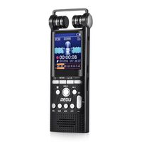 Voice Recorder-Digital Audio Sound Recorder, MP3 Palyer Recorder Dictaphone, 8GB Dual Mic, AGC Noise Reduction, REOU USB Voice Recorder for Lectures, Support LINE-in Recording.