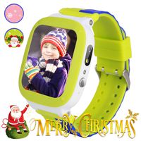 YENISEY Kids Waterproof Smart Watch Anti-Lost (LBS+WiFi),Touch Screen smartwatch with SOS Call Voice Chat Camera Alarm Clock for Girls Boys Toys Gifts (Cyan-Blue)