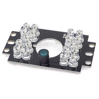 uxcell CCTV Security Camera 80 Degree 5mm 18 LED Lamp IR Infrared Light Board