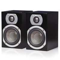 KLH Ames 2-Way Bookshelf Speakers - Pair (Black)