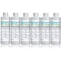 Essential Values Universal Descaling Solution (6 Pack / 12 Uses), Designed For Keurig, Nespresso, Delonghi and All Single Use Coffee and Espresso Machines - Proudly Made In USA