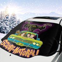 Scooby-Natural-Baby Car Front Windshield Snow Ice Cover Frost Defense Winter Windshield Sunshade Sun Wind Shade Protector Waterproof All Weather