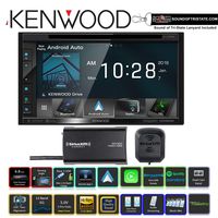 Kenwood Excelon DDX6906S w/SiriusXM SXV300V1 with Free Sound of Tri-State Lanyard Bundle