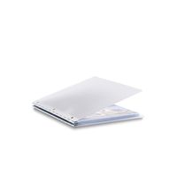 Pina Zangaro Vista 8.5x11 Portriat Screwpost Binder Mist, Includes 20 Pro-Archive Sheet Protectors (34079)